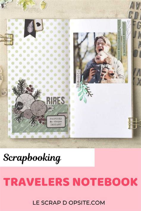 Scrapbooking D Corer Les Pages Int Rieures De Votre Carnet De Voyage