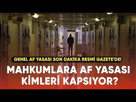 Af Yasasinda Son Dak Ka Haberler Ve Yen Gel Meler Youtube