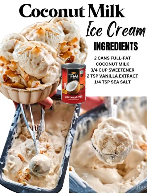 Coconut Milk Ice Cream - Fooodhub