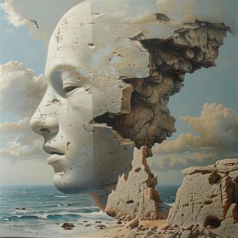 Premium Photo | Creative realistic surrealism imaginative mindbending art blending reality with ...