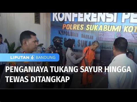 Penganiaya Tukang Sayur Hingga Tewas Ditangkap Liputan Bandung