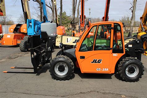 2015 Jlg G5 18a 5500 Lb Diesel Telescopic Forklift 4wd Enclosed Heated Cab 1795 Hours Stock