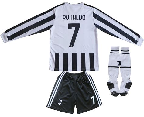 Buy Fcrm 20212022 New 7 Cristiano Ronaldo Kids Home Long Sleeve