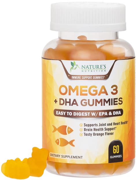 Mua Omega 3 Fish Oil Gummies Heart Healthy Omega 3 Supplement With