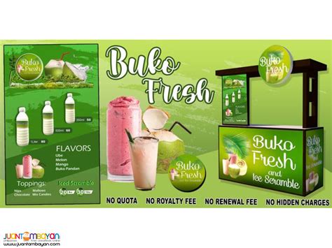 Buko Ni Fruitas Buko Fresh And Ice Scramble Food Cart Franchise