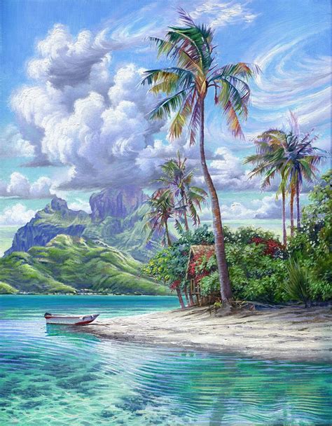 Bora Bora Motu French Polynesia Island Collection Fine Etsy In 2023