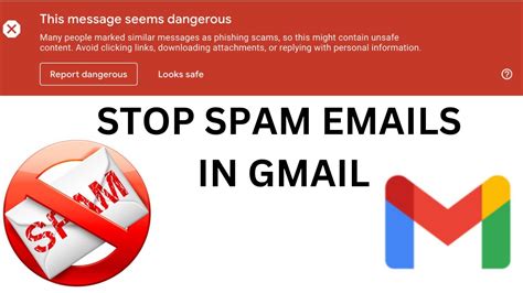 Stop Spam Emails With This Gmail Trick Youtube