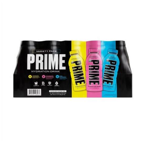 Prime Hydration Drink Variety Pack 20 169 Fluid Ounce Pack Of 15 1 Unit Kroger