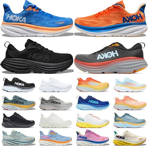 Hoka One Bondi 8 Hokas One Running Shoes Homens Mulheres Clifton 8 9