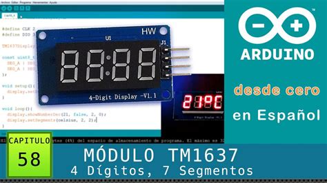 Arduino Desde Cero En Espa Ol Cap Tulo Tm M Dulo D Gitos Y