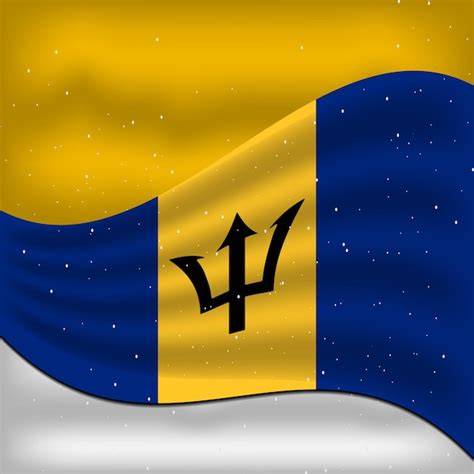 Premium Vector 30 November Barbados Independence Day Flag Design