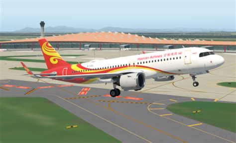 Hainan Airlines Toliss Airbus A Neo B Gl Livery Toliss A X