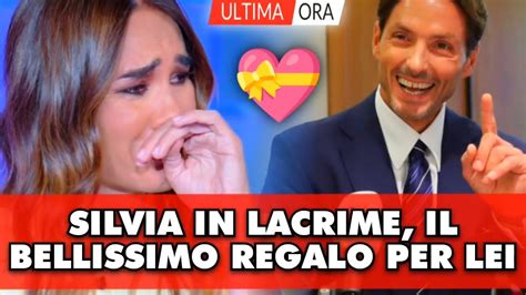 Silvia Toffanin In Lacrime Il Bellissimo Regalo Di Pier Silvio