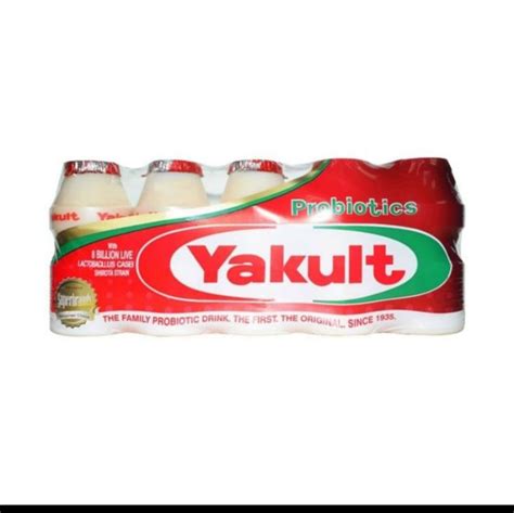 Yakult And Yakult Light Probiotic Drinks For Digestive Care 5pcs X 80ml