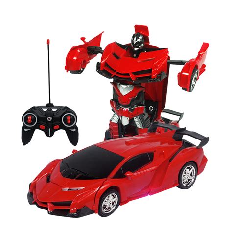 Remote Control Car, Transformation Car Robot Rc Cars for Kids Boys ...