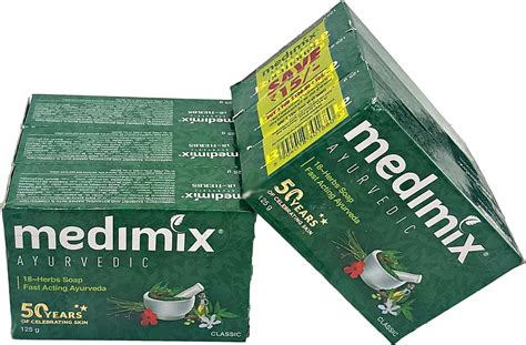 Medimix Real Ayurvedic Soap 125g Pack Of 6 Beauty