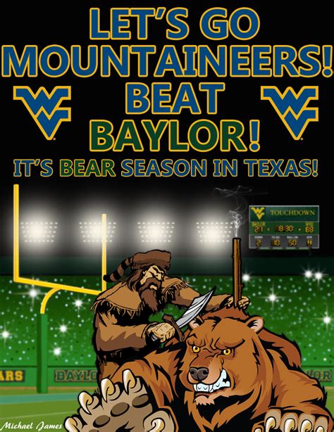 WVU vs Baylor by wretchedvoid on DeviantArt