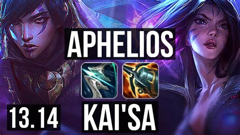 APHELIOS Nautilus Vs KAI SA Rakan ADC Rank 2 Aphelios 11 1 5