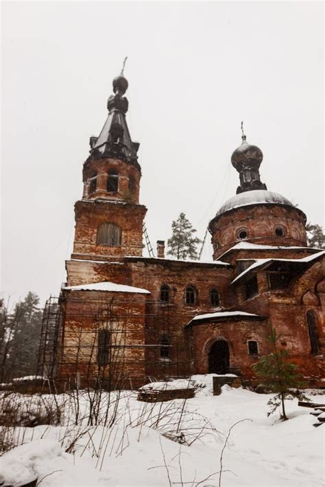 Ruins Of The Church Of The Intercession Of The Most Holy Theotokos In