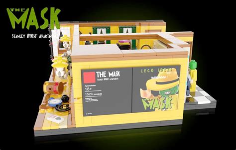 Lego Ideas Feature The Mask Stanley Ipkiss Apartment The Brick Post