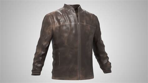 Leather Jacket 3d Model Cgtrader