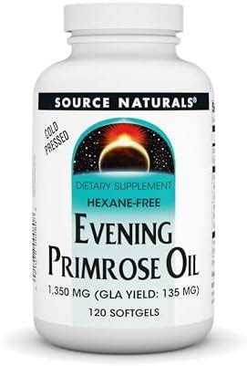 Amazon Source Naturals Evening Primrose Oil Hexane Free Cold