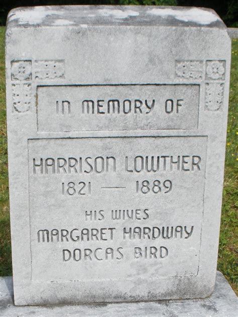 Harrison L Lowther 1821 1889 Find A Grave Memorial