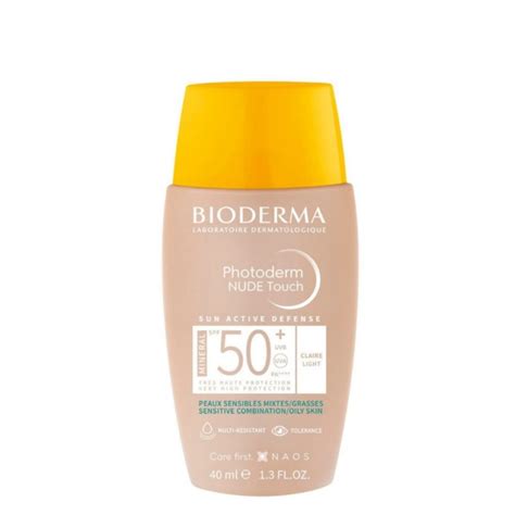 Bioderma Photoderm Nude Touch Mineral Tonirana Krema SPF 50 40 Ml Light Apoteka Althaea Pharm