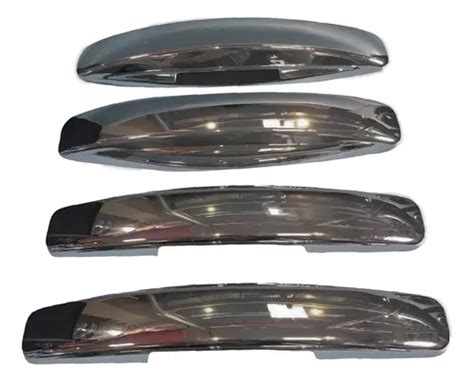 Kit De 4 Cubre Manijas Cromadas Para Renault Duster