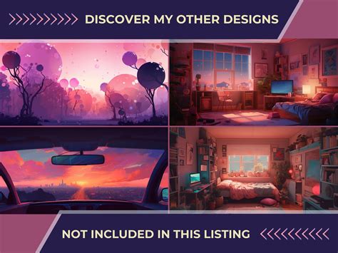 Vtuber Animated Background For Twitch Ambience Cozy Lofi Etsy Canada