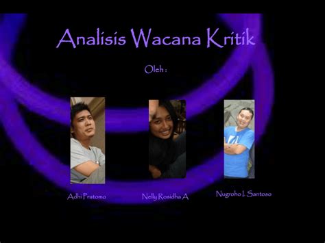 Analisis Wacana Kritik