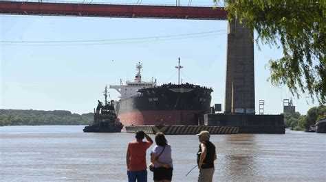 Liberaron Al Buque Que Chocó Contra El Puente Zárate Brazo Largo