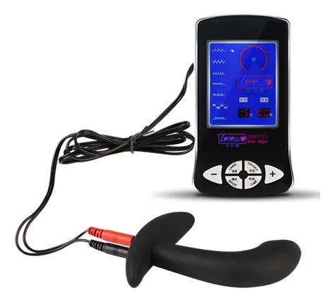 Plug De Próstata Anal Masculino De Choque Elétrico T Frete grátis