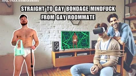 ゲイのルームメイトからのゲイボンデージマインドファックにまっすぐ Pornhub Gay