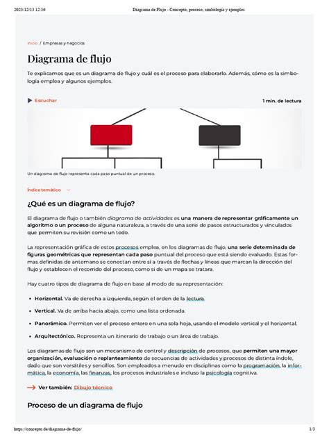 Diagrama de Flujo | PDF | Informática 