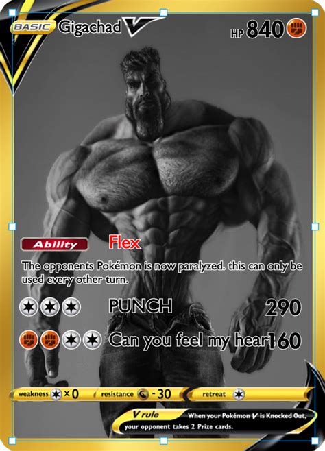 Gigachad Pokecardmaker