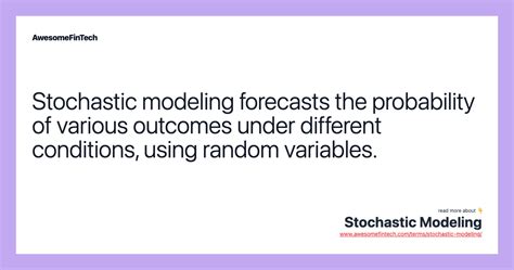 Stochastic Modeling | AwesomeFinTech Blog