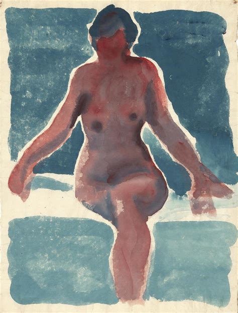 Nude Series VII 1917 By Georgia O Keeffe Paper Print Georgia O