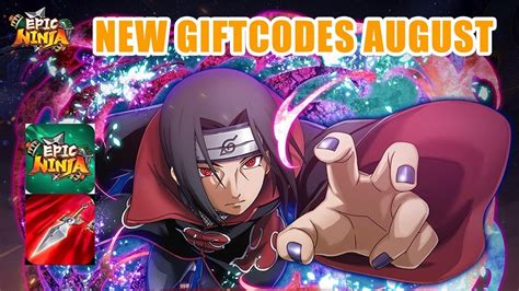 Epic Ninja God New Giftcodes August Naruto Rpg Game Android Youtube