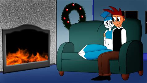 Jenny X Brad By The Fire By Cyber Murph