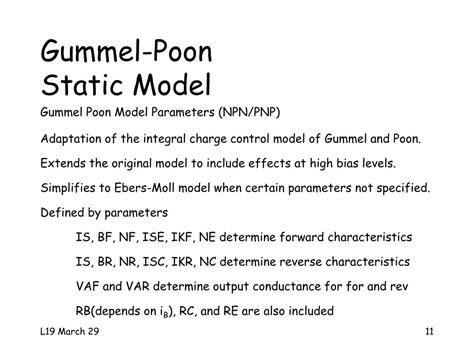 PPT - EE5342 – Semiconductor Device Modeling and Characterization ...