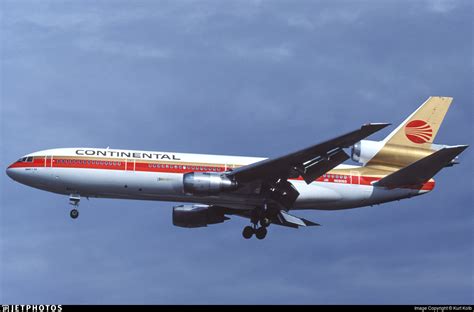 N68060 McDonnell Douglas DC 10 30 Continental Airlines Kurt Kolb