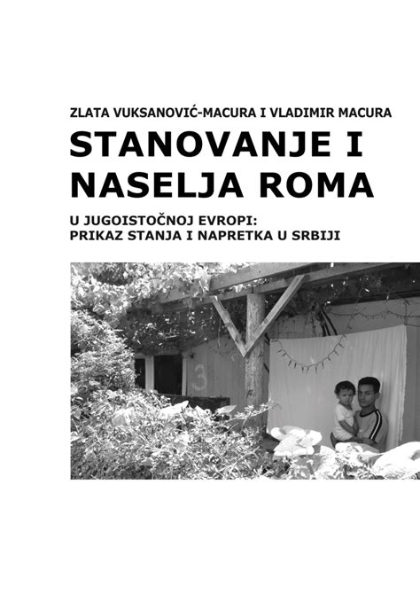 Pdf Roma Housing And Settlements In South East Europe In Serbian