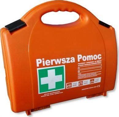 POLSKA FIRMA APTECZKA PIERWSZEJ POMOCY P 10 DIN 13164 PLUS W WALIZCE Z