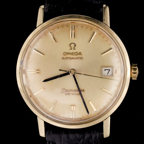 Herrarmbandsur K Guld Omega Seamaster Deville Tal Bukowskis