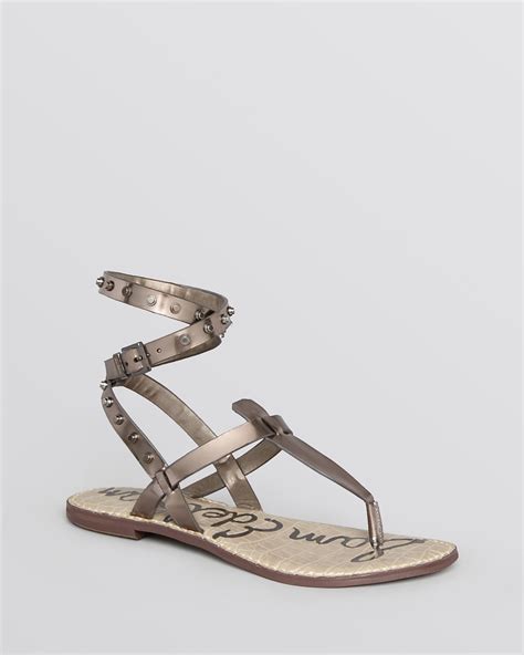 Sam Edelman Flat Thong Gladiator Sandals Gabriela Bloomingdales