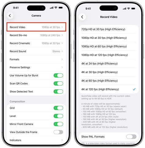 How to shoot 4K video at up to 120 FPS on iPhone and iPad