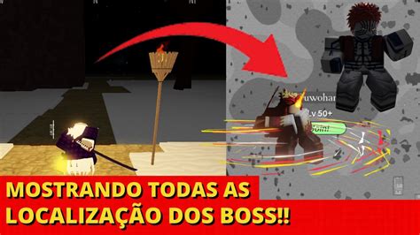 TODAS LOCALIZAÇÕES DOS BOSSES DO 2 MAPA PROJECT SLAYER YouTube