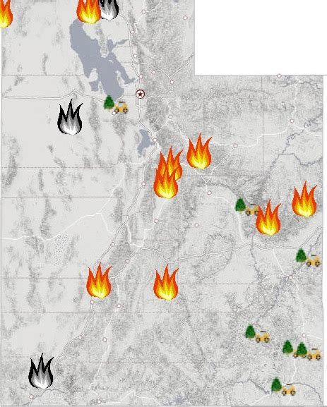 Utah Fire Maps Track Fires Near Me Right Now August 10