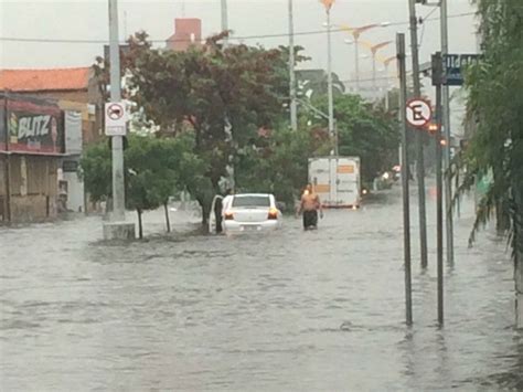 G Chove Forte Em Cidades Do Cear Fortaleza Tem Avenidas